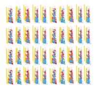 Globos mágicos de burbujas de soplado, pegamento mágico de burbujas con popote, juguete de pegamento de burbujas colorido para escuelas, fiestas, regalo de cumpleaños (40 unidades)