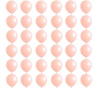 Globos Naranja 5 Pulgadas, 36 Globos de Helio Macarrón, Látex Balloons para Decoración de Fiestas, Cumpleaños, Revelación de Género, Despedida de Soltera, Bautizos, Comunión, Baby Shower