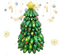 Globos Navideños - Lámina Para Árbol De Navidad, Decoración Para Fiestas | Globo Gigante De 51 Pulgadas, Celebración Familiar En El Hogar Y La Escuela, Accesorio Fotográfico Novedoso Para Reuniones Fe