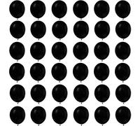 Globos Negro 12 Pulgadas,36 Globos de Helio Negro Mate,Globos de Látex Negro Balloons para Party Decoration,Cumpleaños,Revelación de Género,Despedida de Soltera,Bautizos Comunion Baby Shower