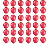 Globos Rojo 5 Pulgadas,36 Globos de Helio Rojo Mate,Globos de Látex Rojo Balloons para Party Decoration,Cumpleaños,Revelación de Género,Despedida de Soltera,Bautizos Comunion Baby Shower