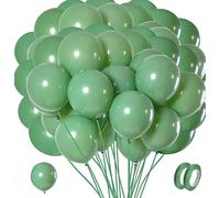 Globos Verdes 12 Pulgadas 52 Piezas Decoracion Cumpleaños Fiesta Infantil Boda Bautizo Comunion San Patricio Navidad Guirnalda Arco Globos Mesa Dulce Photocall