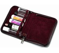 Globuli - Farmacia de bolsillo para flores de Bach, 10 ml y aceites, piel, color burdeos, 6 presillas sin contenido, venta en almacén