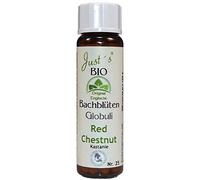 Globuli Red Chestnut n.º 25 Original - Flores de Bach, Inglés, sin alcohol