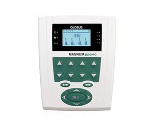 GLOBUS | Magnum 3500 Pro, Magnetoterapia Profesional 4 Canales, 70 Programas 800 Gauss, Tratamiento de Enfermedades Osteoarticulares, Fracturas, Inflamaciones, Recuperación después Cirugía Ortopédica