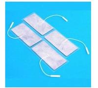 Globus Myotrode G0467 electrodos Myotrode Premium rectangulares Unisex Adulto, Blanco, único