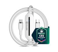 GlocalMe UniCord Cable USB C Carga Rapida, Cable de Datos con Hotspot 4G WiFi, 8GB de Datos Iniciales Locales, Cable USB-C de 100 cm 65W, Nailon Trenzado Duradero, Cable Tipo C para Móvil y Tabletas