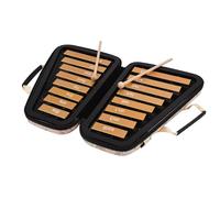 Glockenspiel De 16 Teclas, Placa De Aluminio De 16 Notas, Xilófono, Educación Temprana, Caja De Instrumentos De Percusión Musical, Mazos (Color : Yelllow)