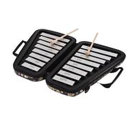 Glockenspiel De 16 Teclas, Placa De Aluminio De 16 Notas, Xilófono, Educación Temprana, Caja De Instrumentos De Percusión Musical, Mazos (Color : Withe)