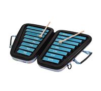 Glockenspiel De 16 Teclas, Placa De Aluminio De 16 Notas, Xilófono, Instrumento De Percusión Musical Educativo Temprano (Color : Blue)