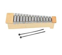 Glockenspiel de Aluminio Glockenspiel de Aluminio Glockenspiel de 13 Notas Xilófono de Metal de 13 Notas Instrumentos de Percusión Educativos con Color Esmaltado y Sonido Fuerte