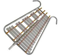 Glockenspiel - Xilófono de aluminio de 27 tonos, instrumento de percusión para principiantes