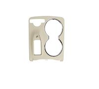 GLOFLY Cubierta embellecedora for portavasos de Consola Central Genuina Apta for Mercedes-Benz W204 Clase C X204 GLK-Class 20468002308 2046800307 Portavasos (Color : GLK-Class(Beige))