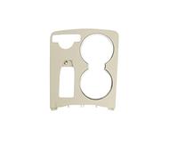GLOFLY Cubierta embellecedora for portavasos de Consola Central Genuina Apta for Mercedes-Benz W204 Clase C X204 GLK-Class 20468002308 2046800307 Portavasos (Color : C-Class(Beige))