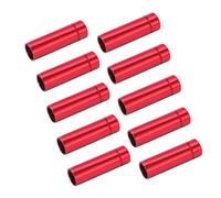 GLOGLOW 10 puntas de freno de metal, piezas de repuesto para varias bicicletas, fáciles de transportar (rojo)