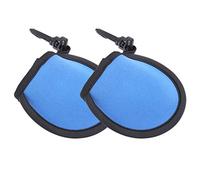 GLOGLOW 2 unidades de soporte de neopreno elegante para pelotas de fútbol, bolsa portátil para herramientas de ayuda de golfista