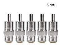 GLOGLOW 5pcs Bebedor de Agua de Pezón Automático de Cerdo, Acero Inoxidable Hat Gorro de Cobre Alimentador de Paja para Paja para Copa de Ganado de Ganado Catchles Caballas de Cerdos Piglets Ovejas