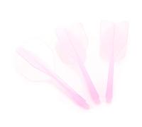 GLOGLOW ABS Dart y VUELOS DE Alto Ligero Actuales ADECTIVO para Todos LOS Juegos DE Dart 3 PCS (Pink)