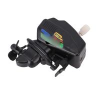 GLOGLOW Agitador de café sin Batería, Forma de Hélice de Motor de Barco con Clamp/Holder de Taza de Acero Inoxidable, Mezclador de Bebidas de Cuerda Manual para el Hogar, Oficina, Viajes, Novedad,