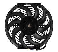 GLOGLOW Ajuste de 12 Pulgadas para Ventilador de Refrigeración de Motor de Coche Ultradelgado, Ventilador de Refrigeración Push-pull de 12 V con Tecnología Avanzada para Todos los Vehículos