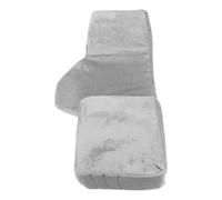GLOGLOW Almohada para el Cuello con Extensión de Pestañas, Almohada para Pestañas, Ergonómica en Forma de U, Espuma Viscoelástica, Tela Suave de Cristal con Bolsillo Lateral (GRAY)