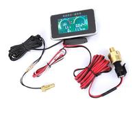 GLOGLOW Auto -aprendizaje LCD Pantalla Digital Voltímetro Medidor de Medidor de Presión de Aceite de Agua para una Fácil Coincidencia de Resistencia
