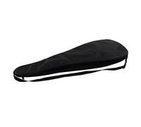 GLOGLOW Bolsa de Raqueta de Raqueta Acolchada Bolso de de Calabaza a Prueba de Golpes para Cuerpo Cruzado Que Transporta Jugadores Unisex 1 X Bolsa de (Black)