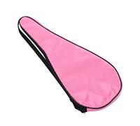 GLOGLOW Bolsa de Raqueta de Raqueta Acolchada Bolso de de Calabaza a Prueba de Golpes para Cuerpo Cruzado Que Transporta Jugadores Unisex 1 X Bolsa de (Pink)