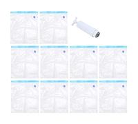 GLOGLOW Bolsas de Sellado de Vacío de Secador de Filamentos de : Bolsas Convenientes de 10 Piezas para Piezas de Impresora 3D PLA + 1 por Ciento Extractor de Bomba de Aire