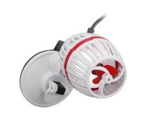 GLOGLOW Bomba de Circulación de Acuario Bomba de Ondas Sumergibles Silenciosas para Tanques de Pescado, escasez: 6 X 11 Cm, Tamaño de Tanque Recomendado 50-100cm/19.7-39.4in (Black) (White)