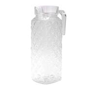 GLOGLOW Botella de Olla de Jugo de Acrílico, Tetera para el Hogar Transparente para Bebidas, Leche de Soja y Jugo de Fruta Botella de Bote de de Acrílico, 1100 Ml Nan Nan (1.1 litros 1-50)