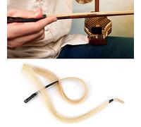 GLOGLOW Cabello de de Violonchelo, Cabello de de Violín, Blancos Violín para Reemplazar el de Reemplazo de Celo Reparar el Roto, el de la Viola Celo el, el del Caballo de la Proa, la de Caballo