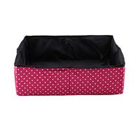 GLOGLOW Caja de para Gatos, Huella de la Bandeja para la Bandeja de Tela Impresión de Tela de Mascota Caja de para Gato, Suministros de de Peso Ligero de Viaje Plegable (#2)