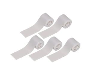 GLOGLOW Cinta de PVC para Tuberías 5 Rollos 6cm de Ancho Resistente a Aceite Retardante de Llama Antienvejecimiento No Tóxico con Prevención de Fugas para Equipos Eléctricos (GRAY)