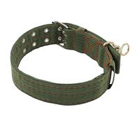 GLOGLOW Collar de Oveja Resistente Al Desgaste, Correa para Vaca con Hebilla Giratoria, Lona Gruesa y Duradera, Manejo Conveniente del Rebaño, Collar de Plomo para Oveja/Vaca (Grande)
