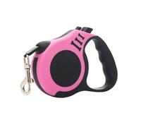 GLOGLOW Collar y Correa para, Tractor Telescópico Automático, Cinta para con Antideslizante para Perros Pequeños y Medianos, Correa Retráctil para, Nan (Pink)