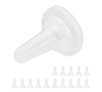 GLOGLOW Comedero Diseño sin Colapso Accesorio de Alimentación de 2 Cm X 3 Cm para Gatitos Cachorros Gatos Perros Uso con Biberón o Jeringa Tetina de Alimentación para Mascotas Botella de Silicona