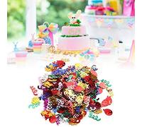 GLOGLOW Confeti para Fiestas, Papel de Regalo Arrugado y de Relleno, Bolsa de 60 G, Corte a Máquina con Borde Liso, Relleno de Globos y Decoración de Mesa para Cumpleaños, Bodas, Celebraciones,