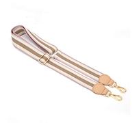 GLOGLOW Correa de Bolso Ajustable, Correa de Hombro de Repuesto de Piel de Vaca y Cinta con Hebilla, 34,65 a 52,76 Pulgadas para Bolsos y Bandoleras (6# rosa caqui)