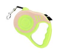 GLOGLOW Correa Retráctil para Perros Control con un Botón Bloqueo de Freno Antideslizante con Cinta de Nailon Reforzada para Perros Pequeños y Medianos Paseos Diarios Entrenamiento (Green)