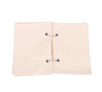 GLOGLOW Cuaderno de Bocetos de Tela en Blanco, Diario de Arte con Cubierta de Lino, Cuaderno de Bocetos de Páginas Desmontables para Artistas, Aficionados y Estudiantes de 6,7 X 4,7 Pulgadas