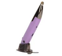 GLOGLOW Descripción a Mano del Mouse de Bolsillo de Bolsillo Inalámbrico Tipo 2-in-1 Diseño Ergonómico 2.4G 3.05.0 para PC Laptop Mac iOS con Batería de Litio de 500 MAh (Purple)