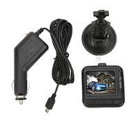 GLOGLOW Detección de la Grabadora de 1080p Detección de Movimiento del Tablero del Tablero Delantera y Trasera, Grabadora de Conducción de HD de 1080p para la Cámara Digital del Automóvil DV