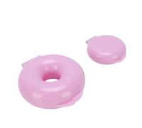 GLOGLOW Donut Cake Pop Making Mold 2pcs Pastel de Donas Papel de Donas, Tamaños de Uniformes sin Esfuerzo de Forma de Esfuerzo Molde de Plástico de Grado de Comida para Panaderías Bodas de Bodas