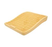 GLOGLOW Escalera Escalonada Antisalpicaduras de Plástico de Doble Capa Rampa para Caja de para Gatos Plástico de Doble Capa, Escalera Escalonada Antisalpicaduras para Gatos Mayores Gatitos, Tapete