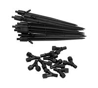 GLOGLOW Goteros Boquilla de Nebulización de Plástico en Forma de Y de 8 Pulgadas para Riego de Césped, Jardinería Doméstica Y Espacios Verdes Públicos, 10 Unidades de Gotero de Riego Ajustable para
