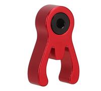 GLOGLOW Hebilla colorida para manillar de bicicleta, fácil de usar, hebilla de fijación para tubo delantero 3sixty, adecuado para entusiastas del ciclismo (rojo)