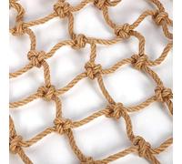 GLOGLOW Jaula de Cuerda de Cáñamo para Loros, Juguete de Red de Escalada, Columpio Colgante, Juego de Pájaros, Gimnasio con Diseño de Rejilla Resistente para Ejercicio de Loros, 1 Uds.