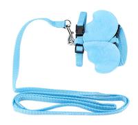 GLOGLOW Juego de Correa y Arnés para Mascotas, Correas de Nailon, Cuerda de Tracción Ajustable para Mascotas Pequeñas, Entrenar Pollos, Patos y Gansos Al Aire Libre (M)
