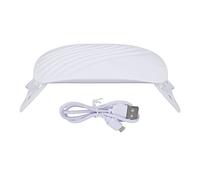 GLOGLOW Lámpara de uñas UV LED, 36 W, 12 bombillas LED, lámpara de resina UV para curado de salón y hogar